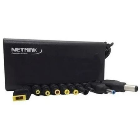 CARGADOR AUTOMATICO UNIVERSAL 65W 10 PINES NETMAK NM-1284